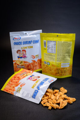 Snack càm tôm vị phô mai